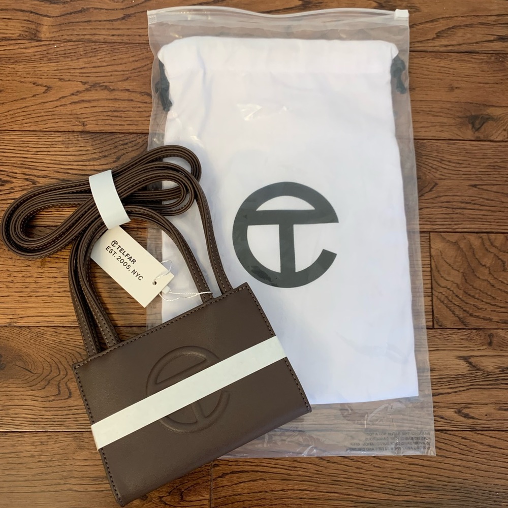 Telfar Shopping Bag (Chocolate Small)